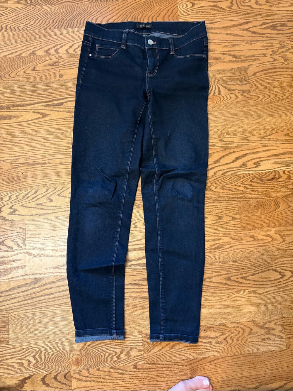 White House Black Market Dark Indigo Skinny Jeans